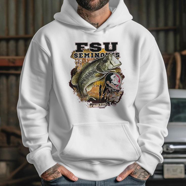 New World Graphics Ncaa Bass Fishing Hoodie Gifts for Her