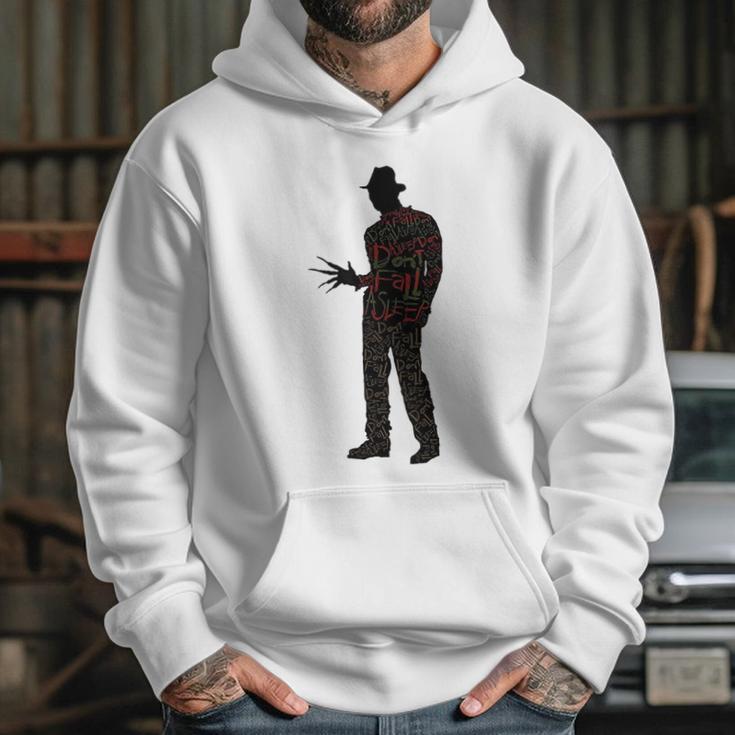 A Nightmare On Elm Street Freddy Silhouette Fill Hoodie Gifts for Her