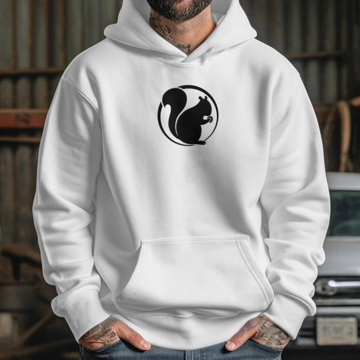 Official Optimistic Squirrel Slim Tee Black Logo Icon Hoodie Gifts for Her