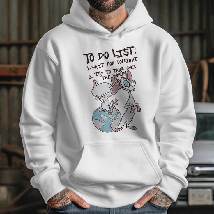 Pinky And The Brain To Do List Hoodie Gifts for Her