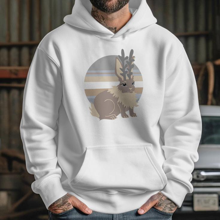 Planet Jackalope Funny Rabbit Hoodie Gifts for Her