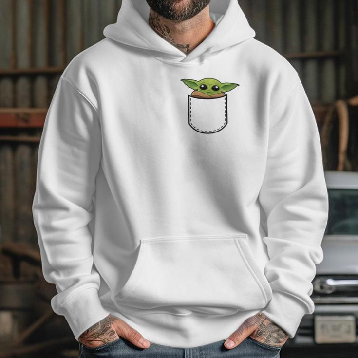 Pocket Baby Yoda Hoodie Gifts for Her