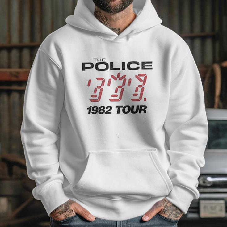 The Police British Rock Band 1982 Tour Hoodie Gifts for Her