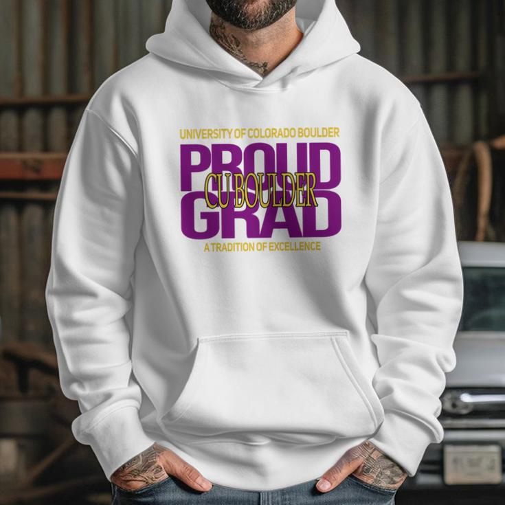 Proud Grad University Of Colorado Boulder Graduation Excellence Hoodie Gifts for Her