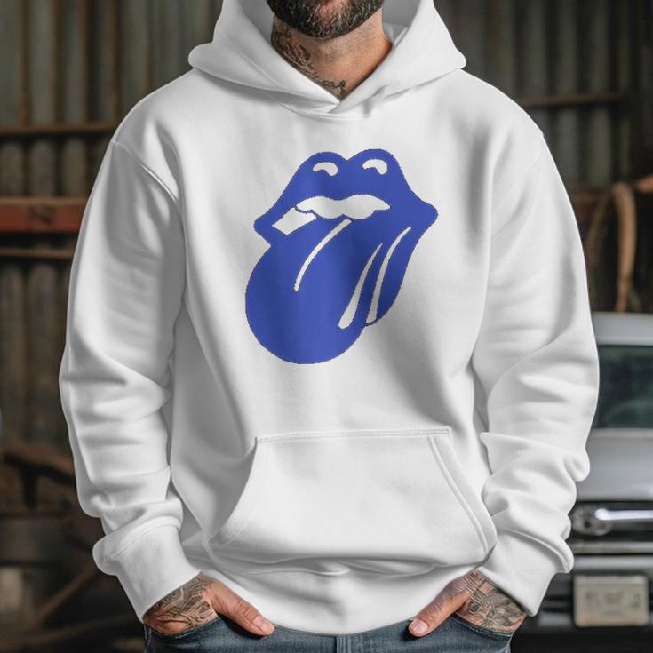 The Rolling Stones Blue Lonesome Logo Hoodie Gifts for Her