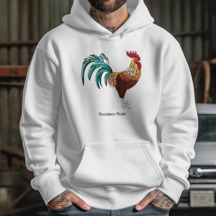 Roosters Rule Hoodie Gifts for Her