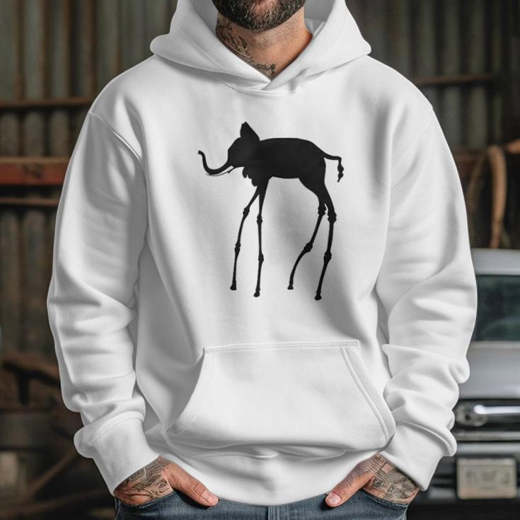 Salvador Dali The Elephant Hoodie Gifts for Her