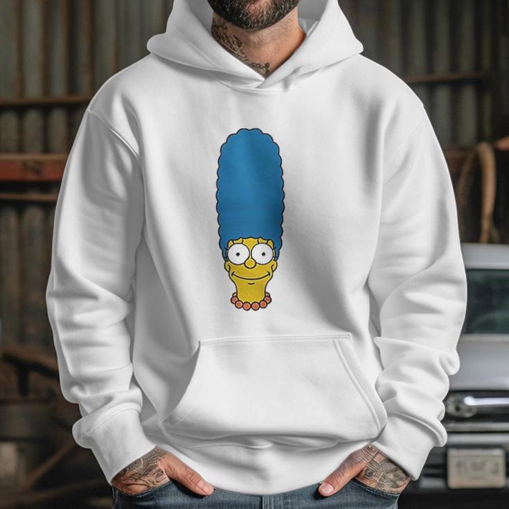 The Simpsons Marge Face Hoodie Gifts for Her