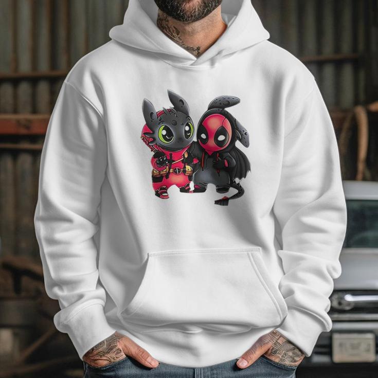 Stitch And Spiderman Hoodie Gifts for Her