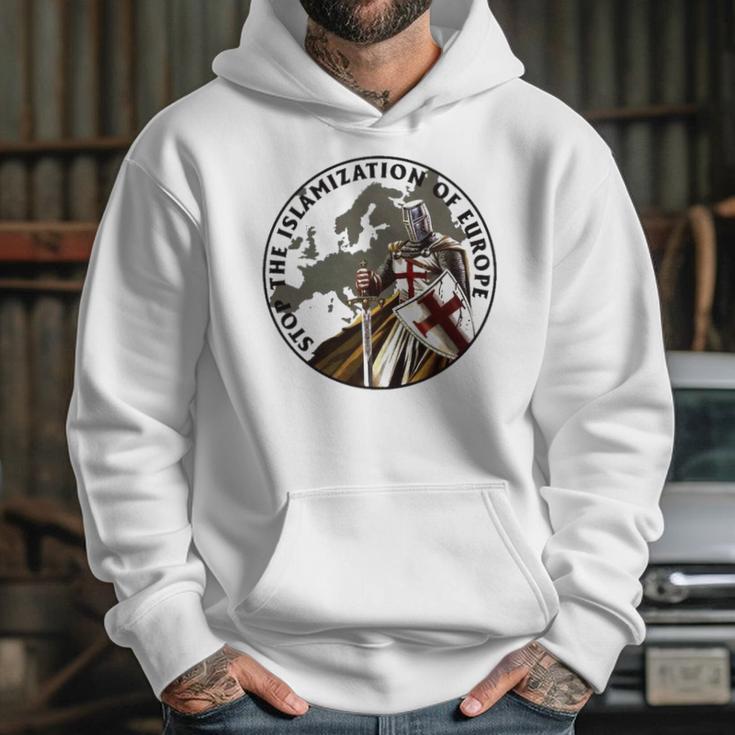 Stop The Islamization Of Europe - Knight Templar Hoodie Gifts for Her