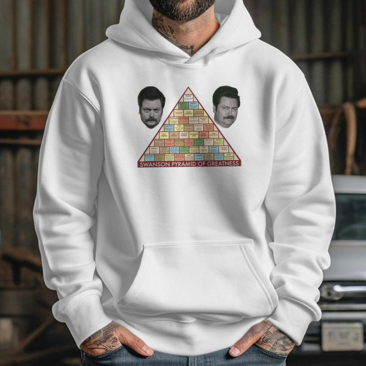 Swanson Pyramid Of Greatness Hoodie Gifts for Her
