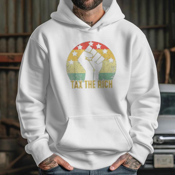 Tax The Rich Vintage Hoodie Gifts for Her