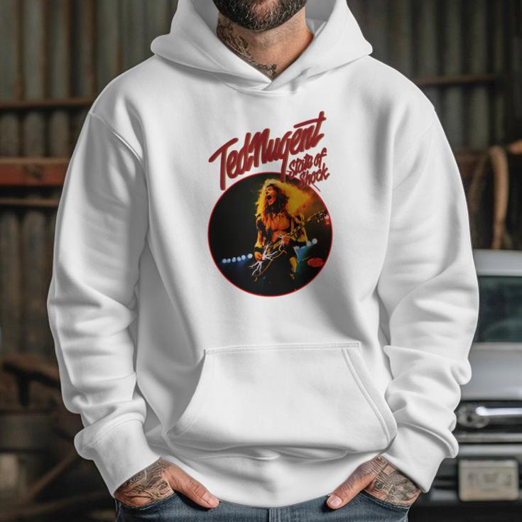 Ted Nugent State Of Shock Art Hoodie Gifts for Her