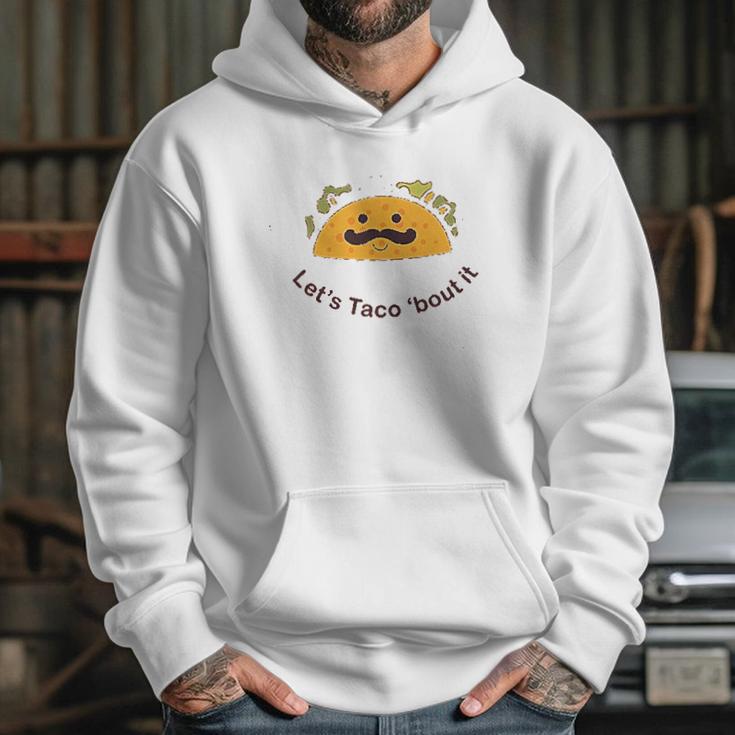 Trunk Candy Lets Taco Bout It Triblends Hoodie Gifts for Her