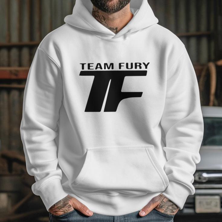 Tyson Fury Logo Black And White Hoodie Gifts for Her