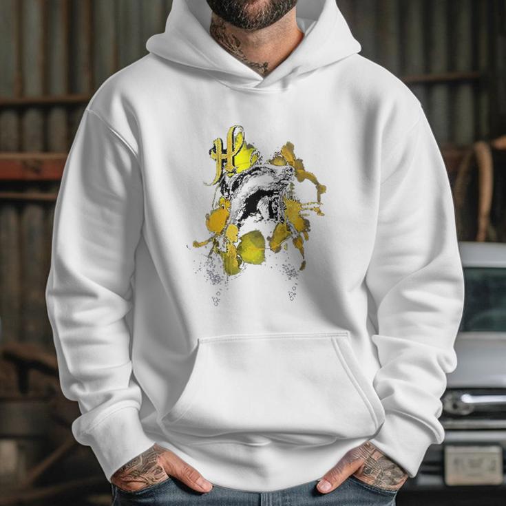 Urban Elegance Hufflepuff Badger Hoodie Gifts for Her