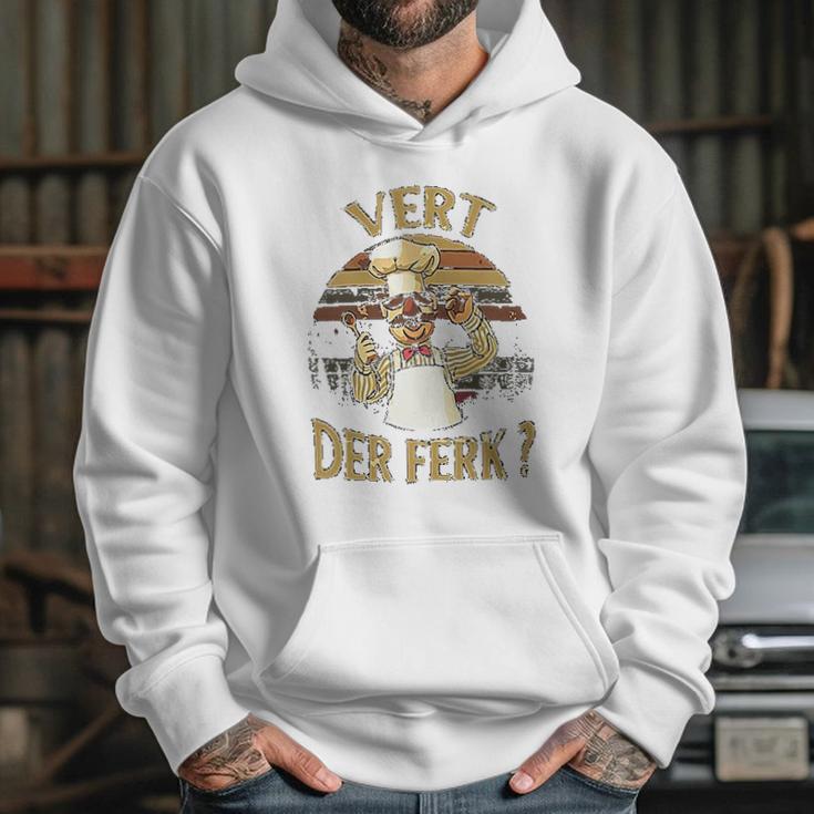 Vintage Vert Der Ferk Kitchen Fan Hoodie Gifts for Her