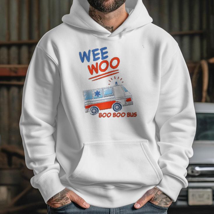 Wee Woo Boo Boo Bus Ambulance Funny Hoodie Gifts for Her