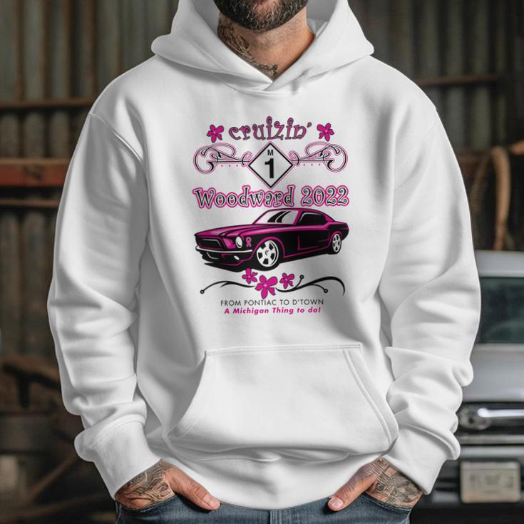 Woodward Avenue Cruise 2022 M1 Pink Style Hoodie Gifts for Her