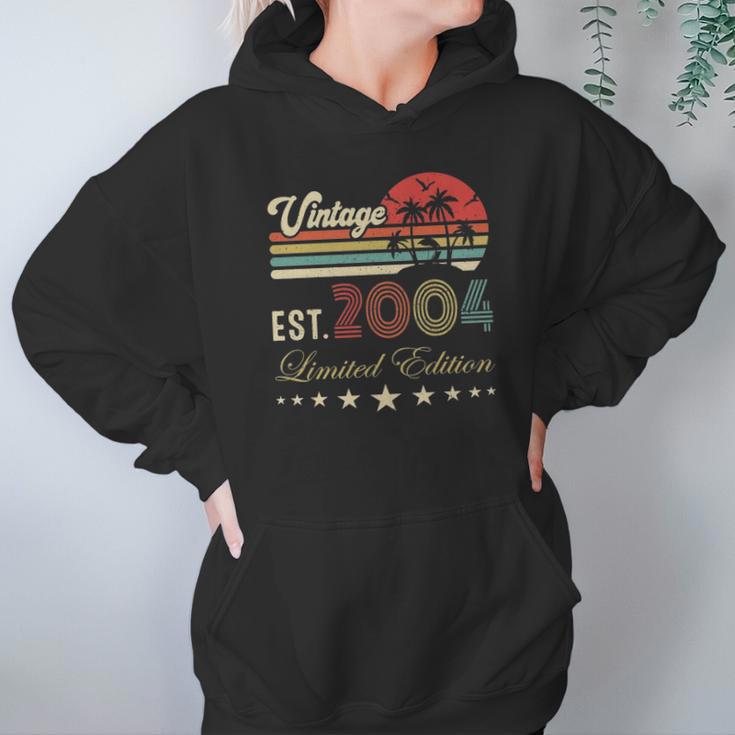 18Th Birthday Vintage Limited Edition 18 Birthday Hoodie Gifts for Women