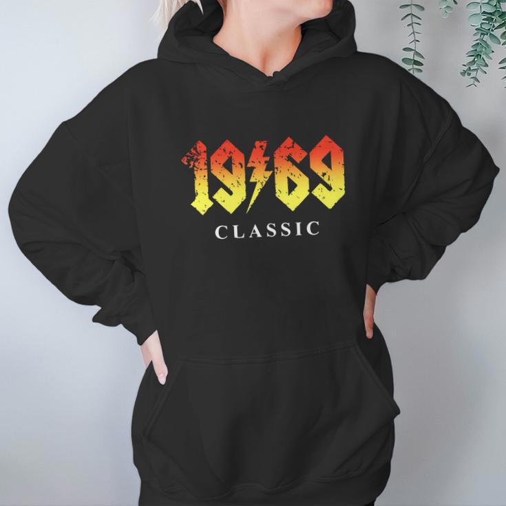 1969 Ac Dc Classic Birthday Rock And Legend Hoodie Gifts for Women