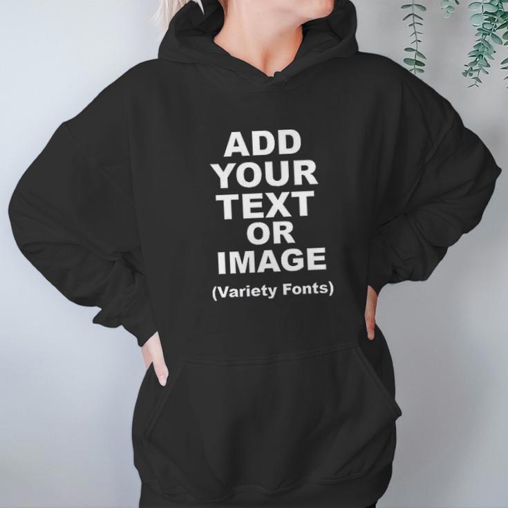 3D Print Pullover Add Image Text Logo Hoodie Gifts for Women