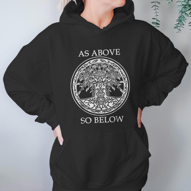 As Above So Below Hoodie Gifts for Women