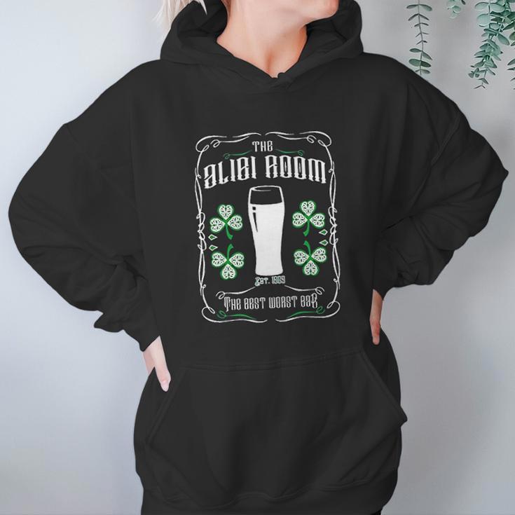 The Alibi Room St Patricks Irish Hoodie Gifts for Women