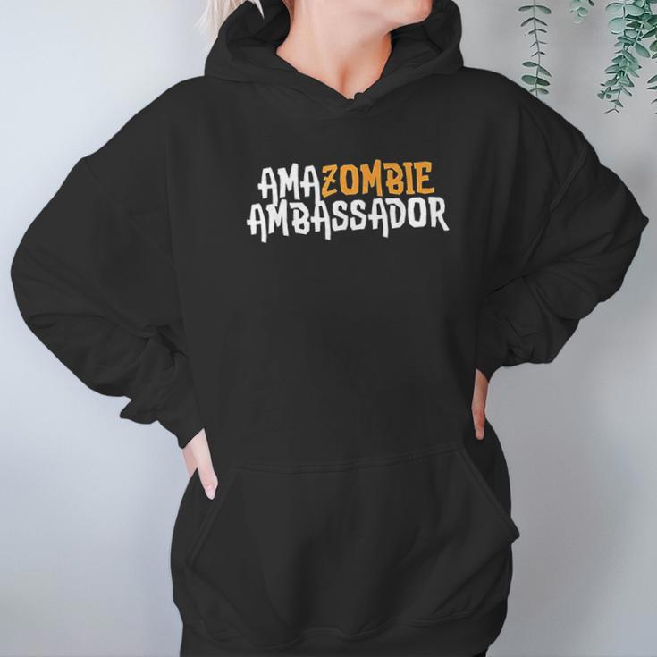 Amazombie Ambassador Employee Warehouse Coworker Swag Gift Hoodie Gifts for Women