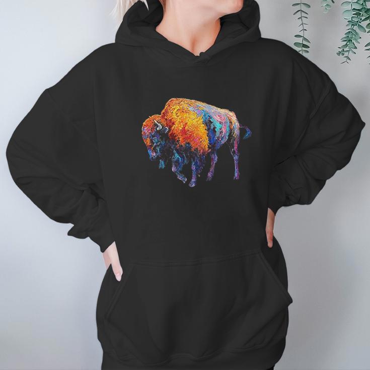 American Buffalo Art Hoodie Gifts for Women