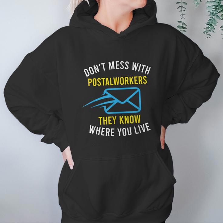 American Postal Worker Mailed It Mail Escort For Mailman Hoodie Gifts for Women