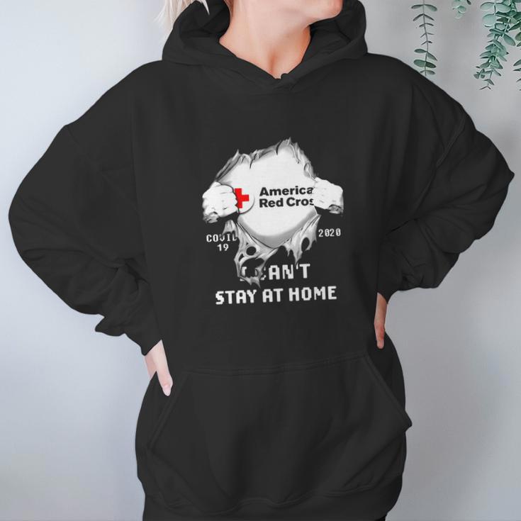 American Red Cross Insides Covid-19 2020 I Can’T Stay At Home Shirtc Hoodie Gifts for Women