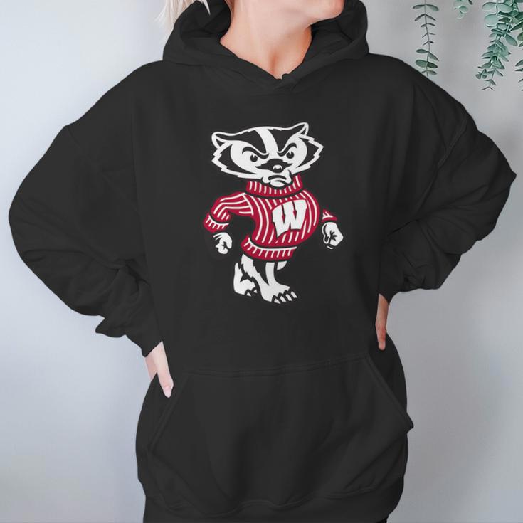 Angry Bucky Badger Hoodie Gifts for Women