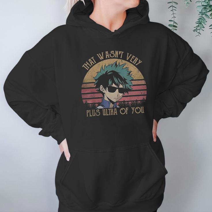 Anime Izuku Midoriya That Wasnt Very Plus Ultra Of You My Hero Academia Hoodie Gifts for Women