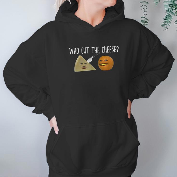 Annoying Orange Who Cut The Cheese Hoodie Gifts for Women