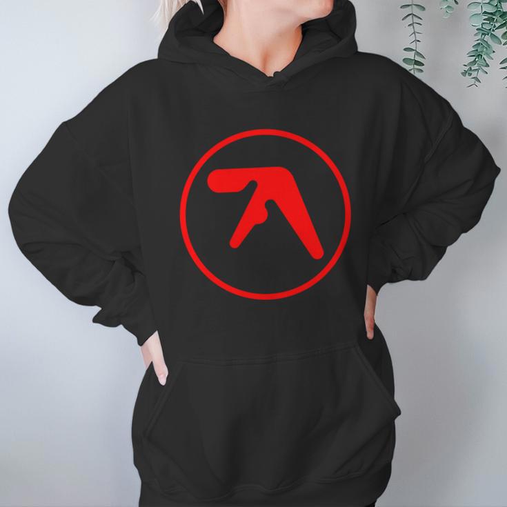 Aphex Twin Logo Red Hoodie Gifts for Women