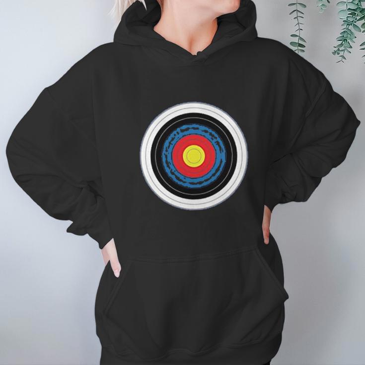 Archery Bullseye Target Sports Hoodie Gifts for Women