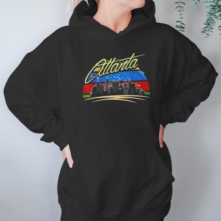 Atlanta City Retro Vintage Atlanta Georgia Ga Hoodie Gifts for Women