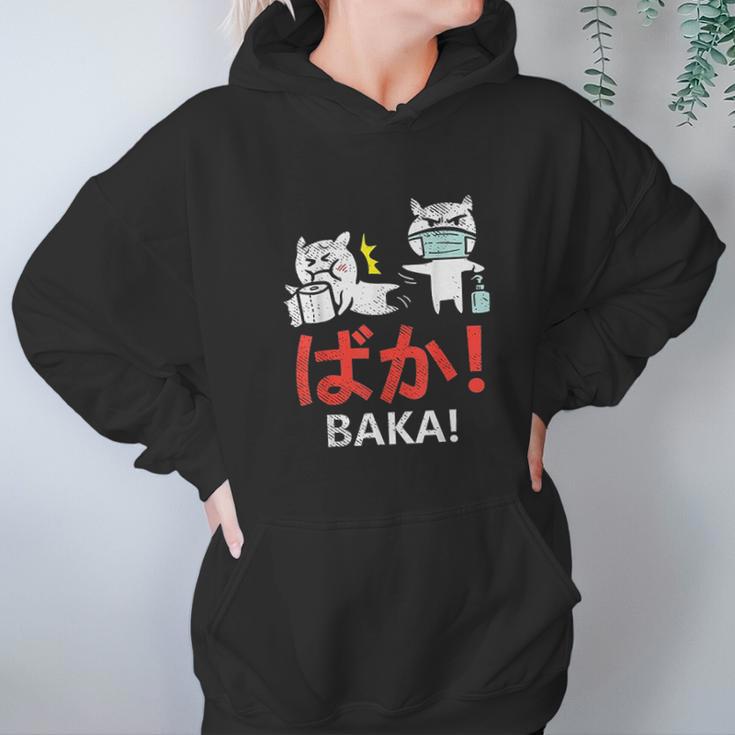 Baka Slap Toilet Paper Anime Manga Fun Quarantine Otaku Gift Hoodie Gifts for Women