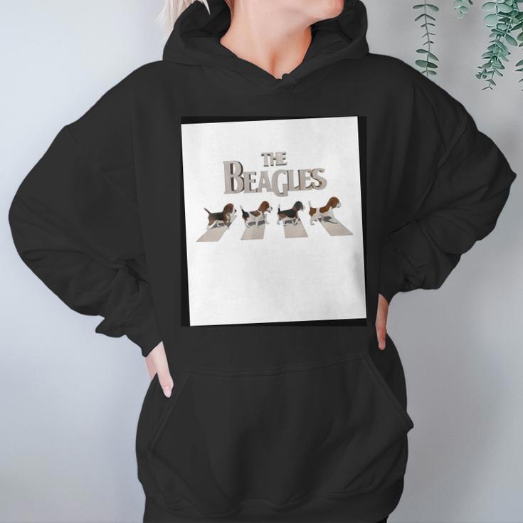 The Beagles Dog Abbey Road Hoodie Gifts for Women