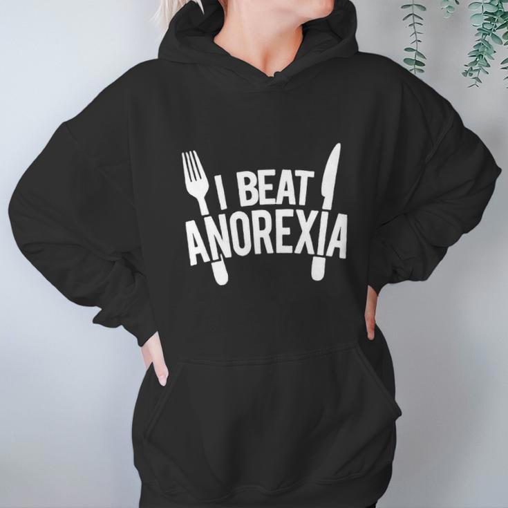 I Beat Anorexia Big Hoodie Gifts for Women