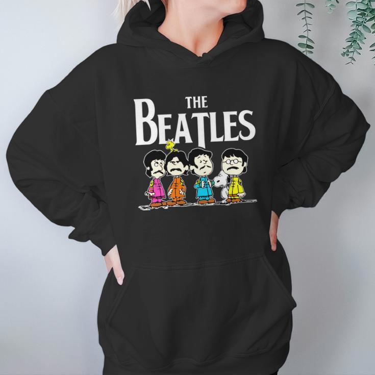 The Beatles And Snoopy Hoodie Gifts for Women