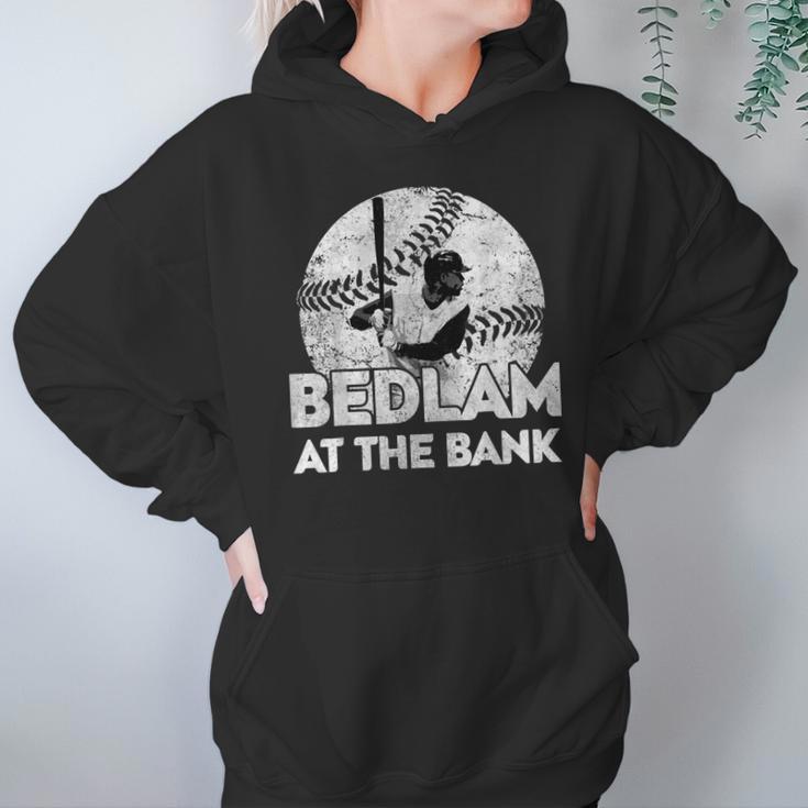 Bedlam At The Bank Philadelphia Baseball Hoodie Gifts for Women