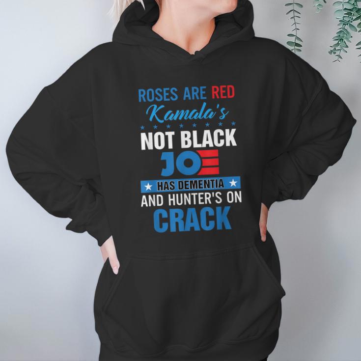 Biden Roses Are Red Kamala Not Black Joe Hoodie Gifts for Women