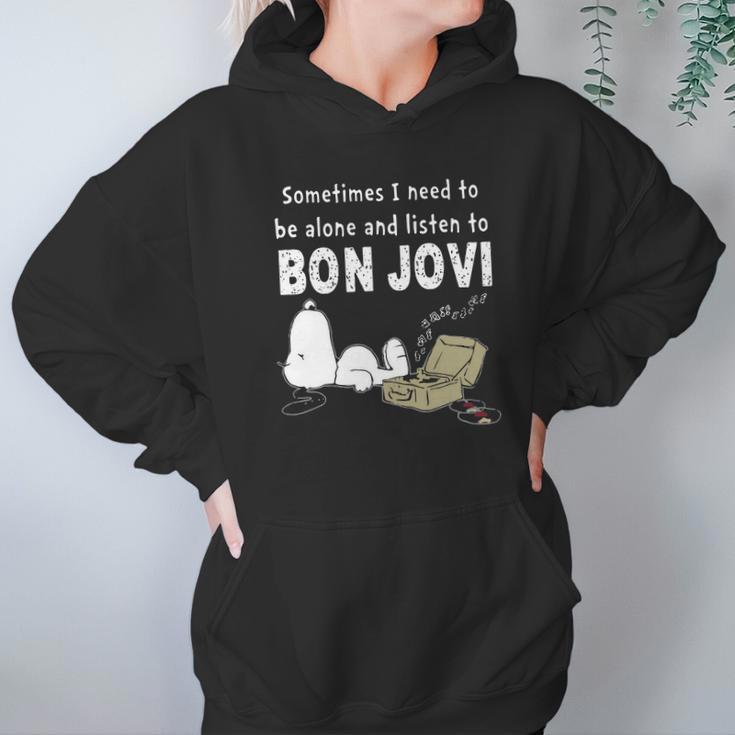 Bon Jovi - Snoopy Hoodie Gifts for Women