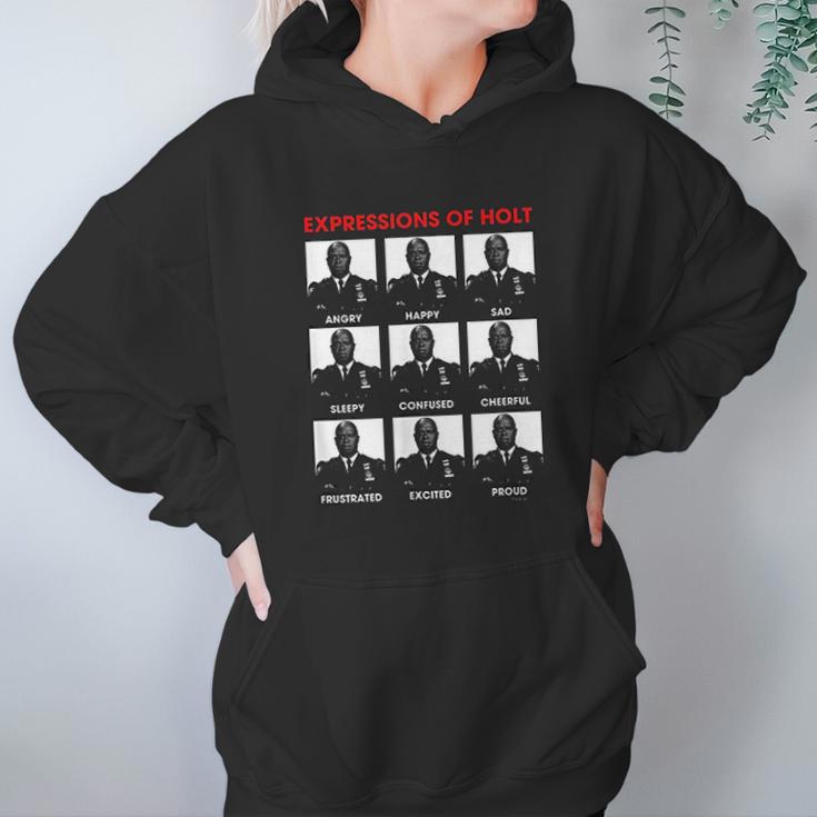 Brooklyn Nine Nine Expressions Of Holt Hoodie Gifts for Women