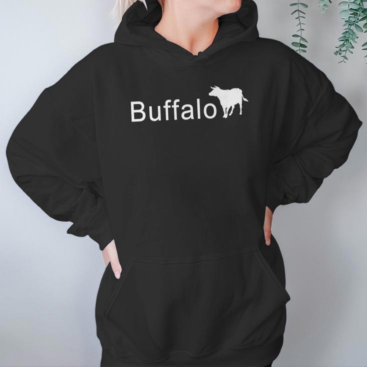 Buffalo Animal Funny Logo Hoodie Gifts for Women