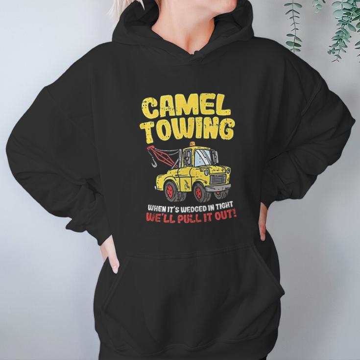 Camel Towing Funny Crude Tow Truck Recovery Workers Gift Hoodie Gifts for Women