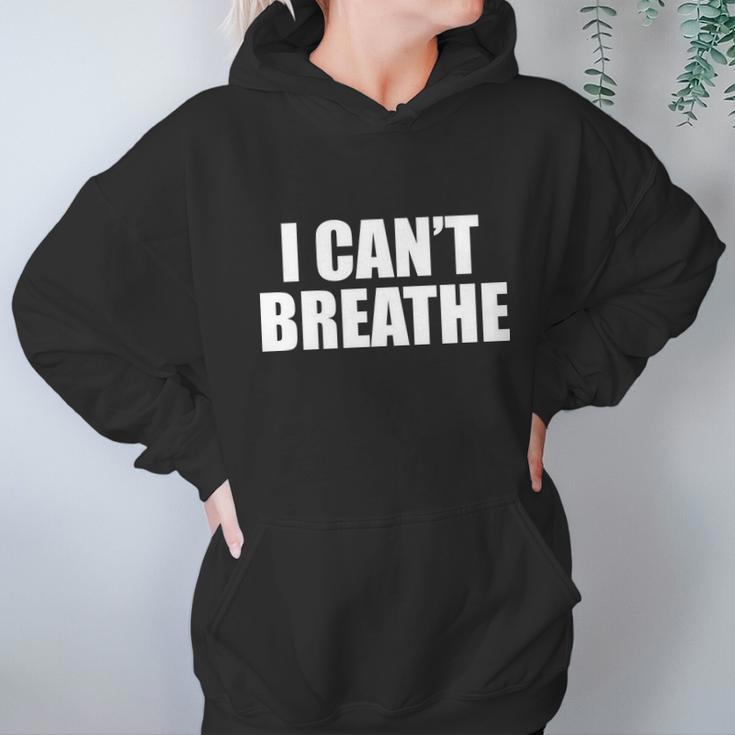 I Cant Breathe George Floyd Black Lives Matter Hoodie Gifts for Women