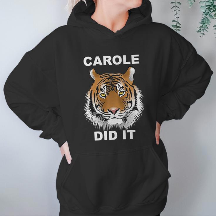 Carole Did It Tiger Hoodie Gifts for Women